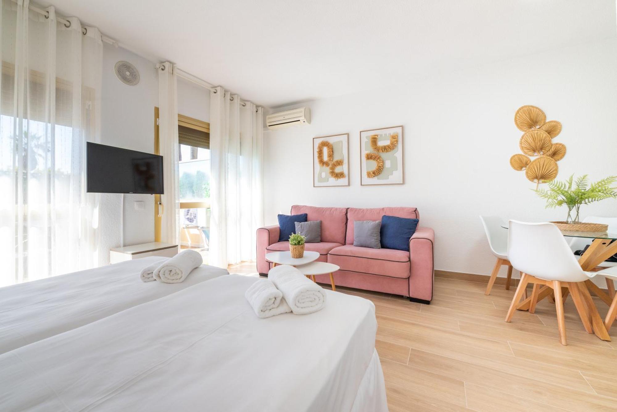 Oleholidays 1106 Romana Playa Primera Linea Playa Marbella Bagian luar foto